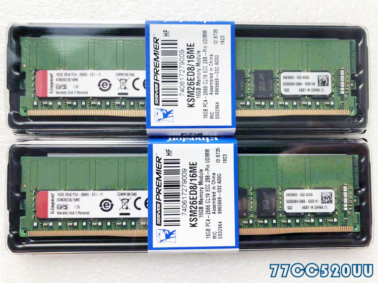 金士顿DDR4-3200-16G 台式机内存